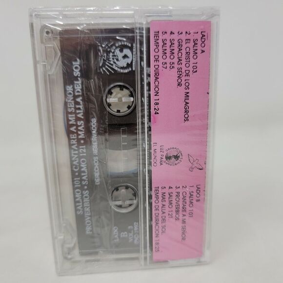 GRUPO SALMISTA BENDICE ALMA MIA A JEHOVA LATIN SPANISH CHRISTIAN CASSETTE TAPE - Picture 2 of 2